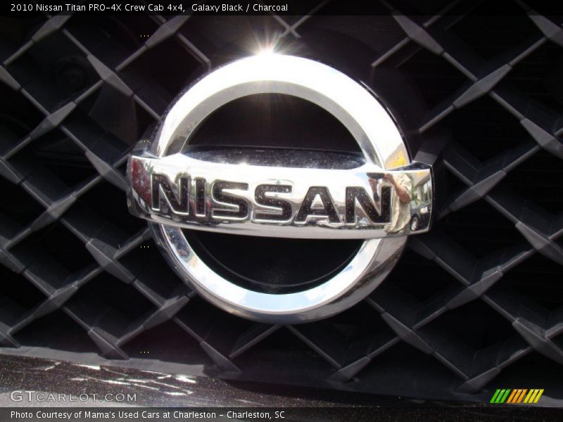 Galaxy Black / Charcoal 2010 Nissan Titan PRO-4X Crew Cab 4x4