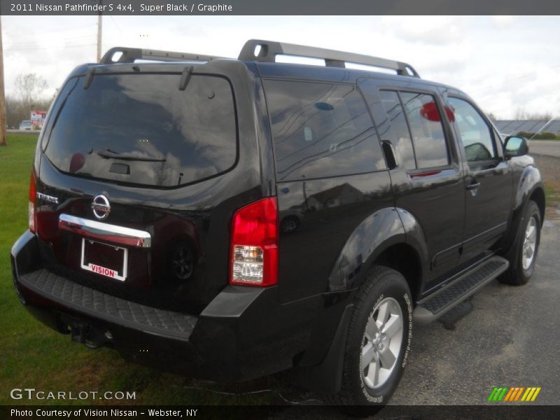Super Black / Graphite 2011 Nissan Pathfinder S 4x4