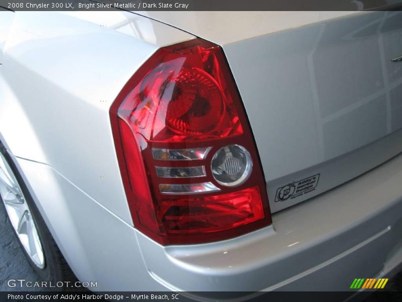 Bright Silver Metallic / Dark Slate Gray 2008 Chrysler 300 LX