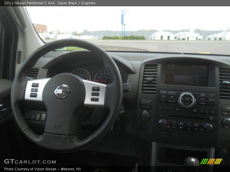 Super Black / Graphite 2011 Nissan Pathfinder S 4x4