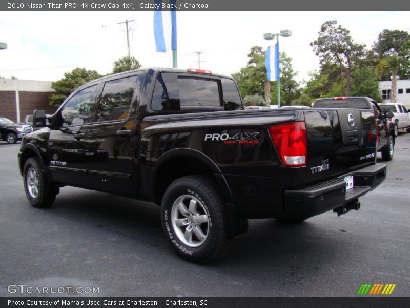 Galaxy Black / Charcoal 2010 Nissan Titan PRO-4X Crew Cab 4x4