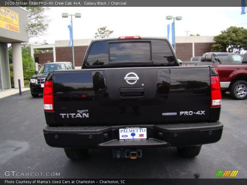 Galaxy Black / Charcoal 2010 Nissan Titan PRO-4X Crew Cab 4x4
