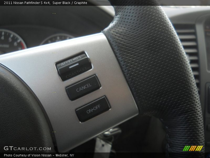 Super Black / Graphite 2011 Nissan Pathfinder S 4x4