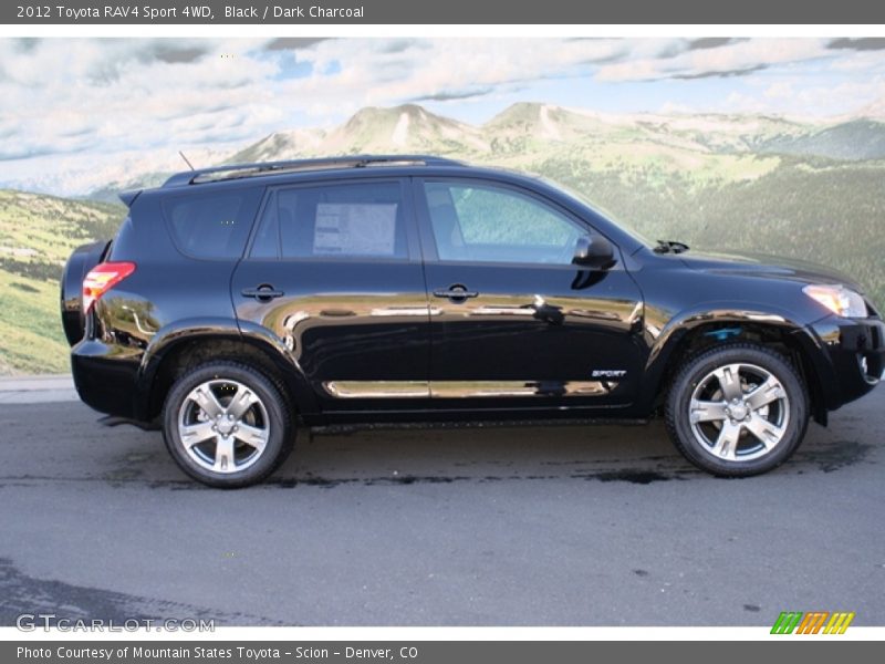 Black / Dark Charcoal 2012 Toyota RAV4 Sport 4WD