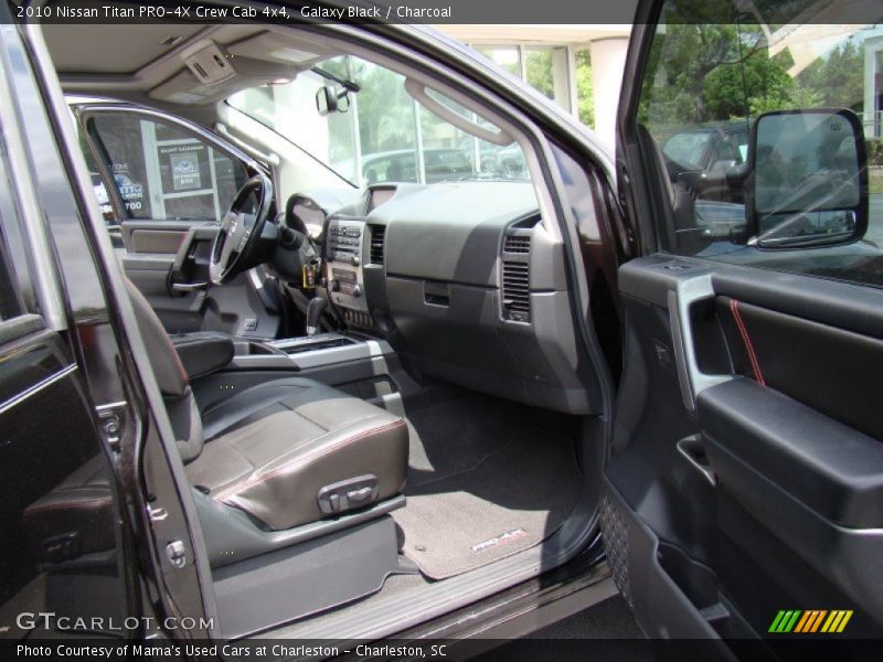 Galaxy Black / Charcoal 2010 Nissan Titan PRO-4X Crew Cab 4x4