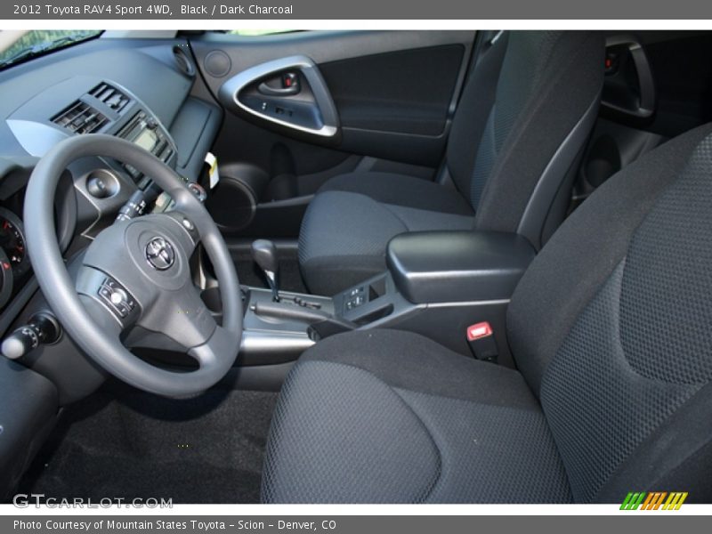 Black / Dark Charcoal 2012 Toyota RAV4 Sport 4WD
