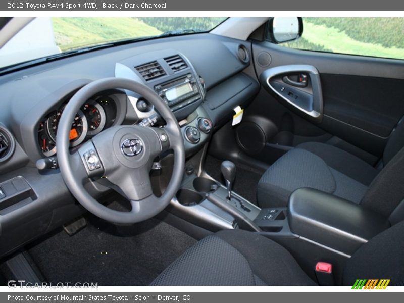 Black / Dark Charcoal 2012 Toyota RAV4 Sport 4WD