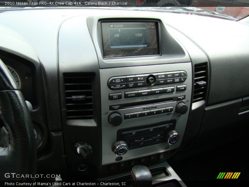 Galaxy Black / Charcoal 2010 Nissan Titan PRO-4X Crew Cab 4x4
