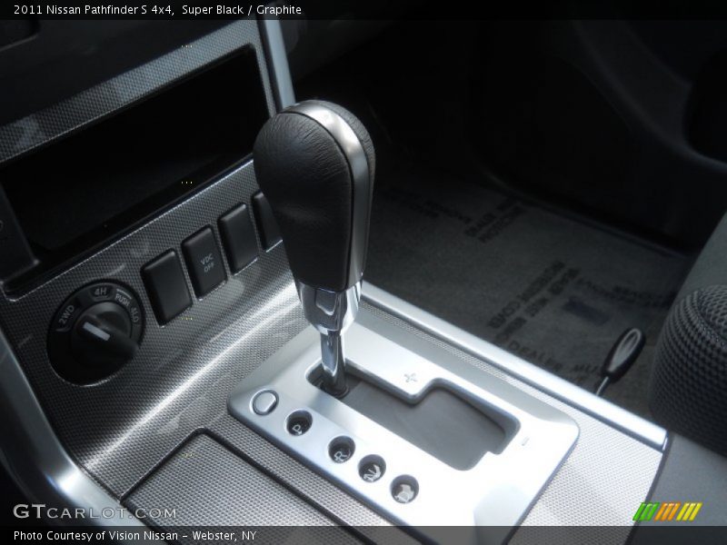 Super Black / Graphite 2011 Nissan Pathfinder S 4x4