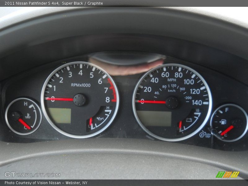 Super Black / Graphite 2011 Nissan Pathfinder S 4x4