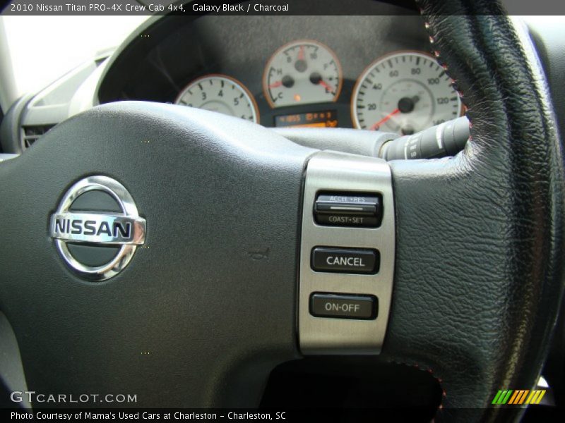 Galaxy Black / Charcoal 2010 Nissan Titan PRO-4X Crew Cab 4x4