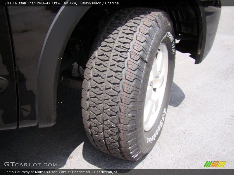Galaxy Black / Charcoal 2010 Nissan Titan PRO-4X Crew Cab 4x4