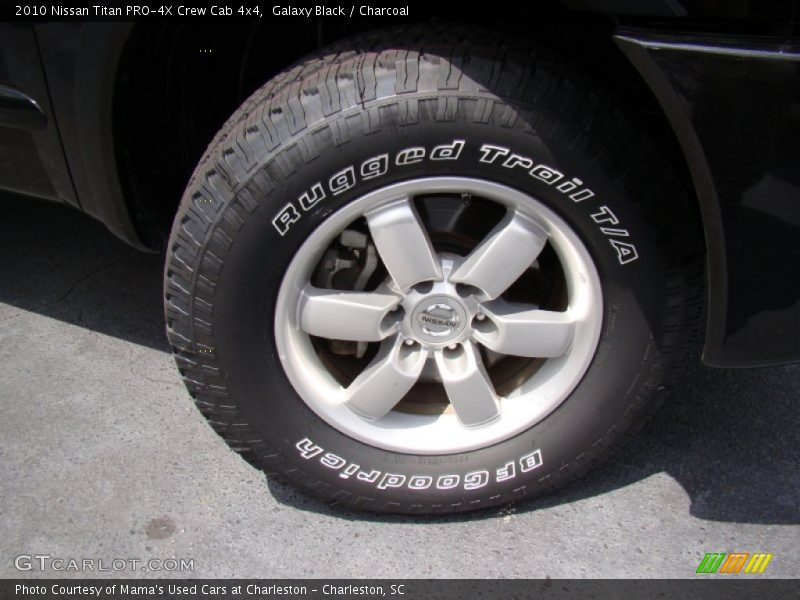 Galaxy Black / Charcoal 2010 Nissan Titan PRO-4X Crew Cab 4x4