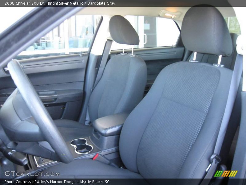 Bright Silver Metallic / Dark Slate Gray 2008 Chrysler 300 LX
