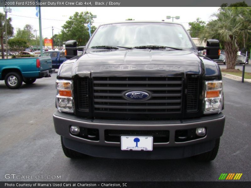 Black / Ebony 2008 Ford F250 Super Duty FX4 Crew Cab 4x4