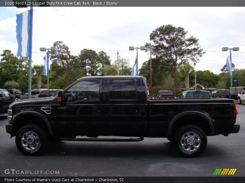 Black / Ebony 2008 Ford F250 Super Duty FX4 Crew Cab 4x4