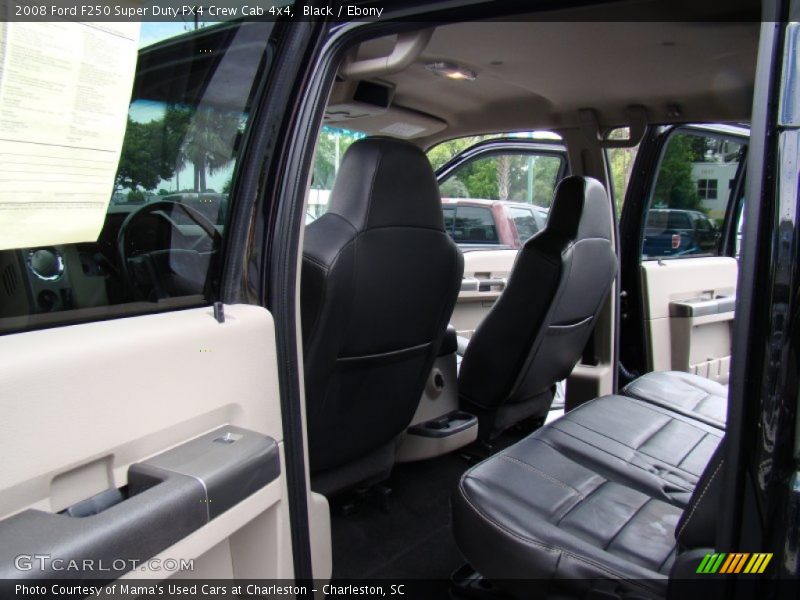 Black / Ebony 2008 Ford F250 Super Duty FX4 Crew Cab 4x4