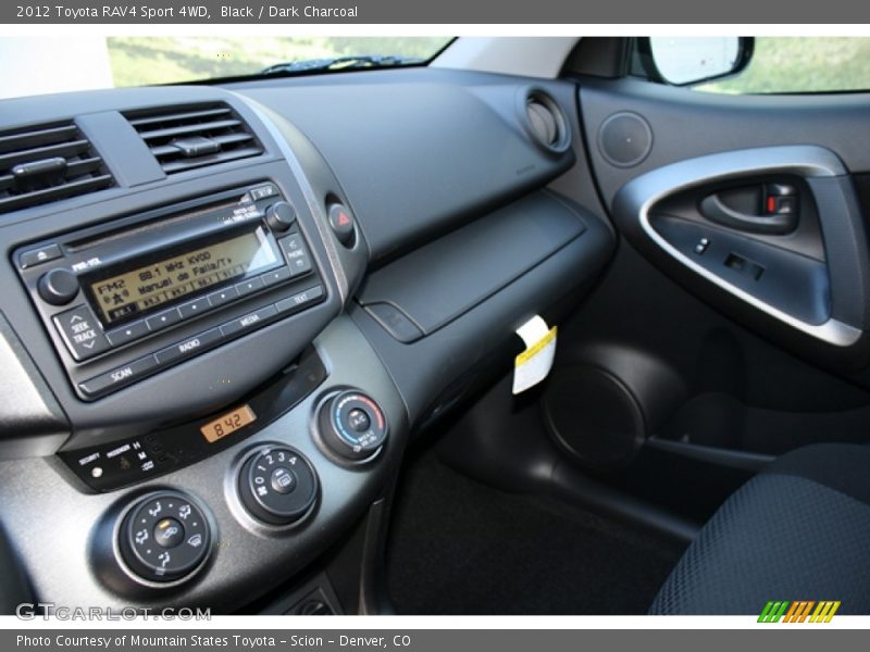 Black / Dark Charcoal 2012 Toyota RAV4 Sport 4WD