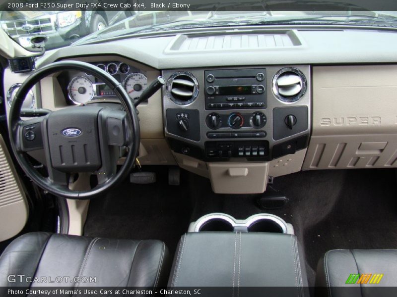 Black / Ebony 2008 Ford F250 Super Duty FX4 Crew Cab 4x4