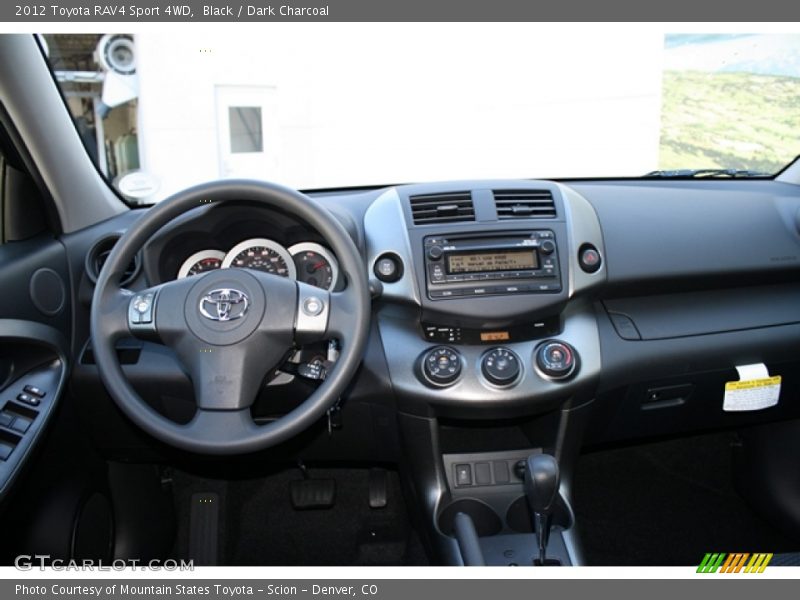 Black / Dark Charcoal 2012 Toyota RAV4 Sport 4WD