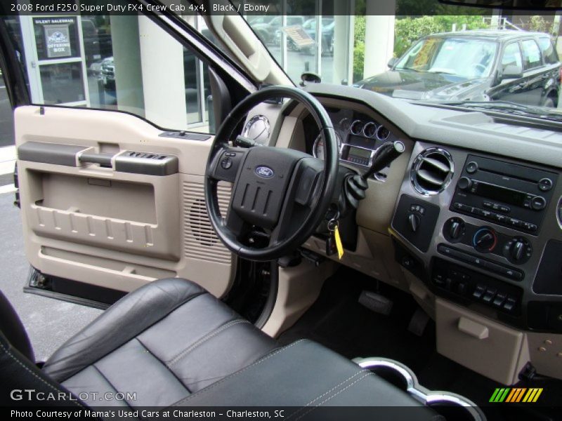 Black / Ebony 2008 Ford F250 Super Duty FX4 Crew Cab 4x4