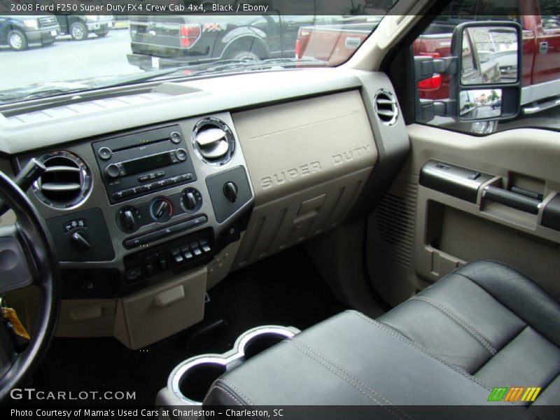 Black / Ebony 2008 Ford F250 Super Duty FX4 Crew Cab 4x4