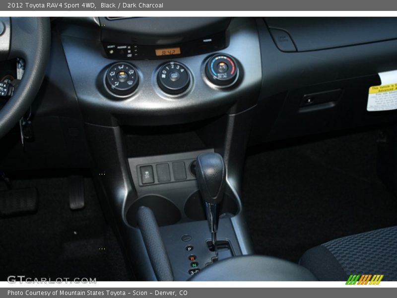Black / Dark Charcoal 2012 Toyota RAV4 Sport 4WD
