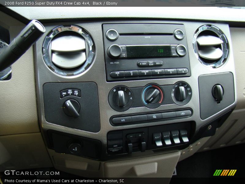 Black / Ebony 2008 Ford F250 Super Duty FX4 Crew Cab 4x4
