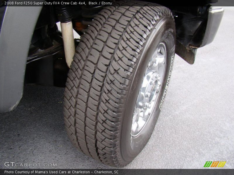 Black / Ebony 2008 Ford F250 Super Duty FX4 Crew Cab 4x4