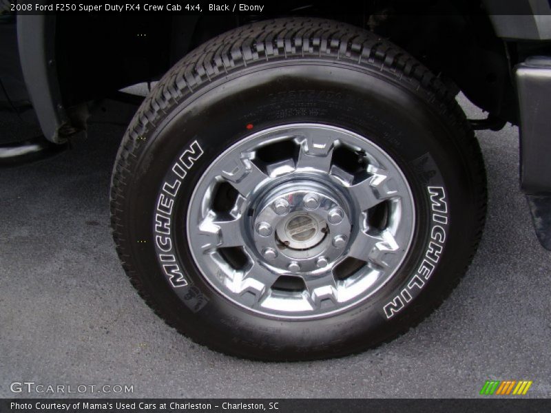 Black / Ebony 2008 Ford F250 Super Duty FX4 Crew Cab 4x4