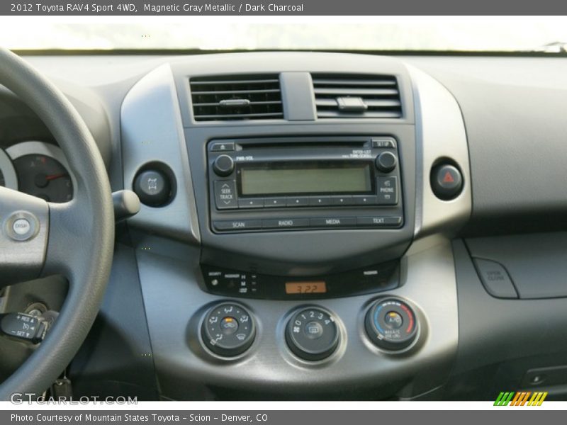 Magnetic Gray Metallic / Dark Charcoal 2012 Toyota RAV4 Sport 4WD