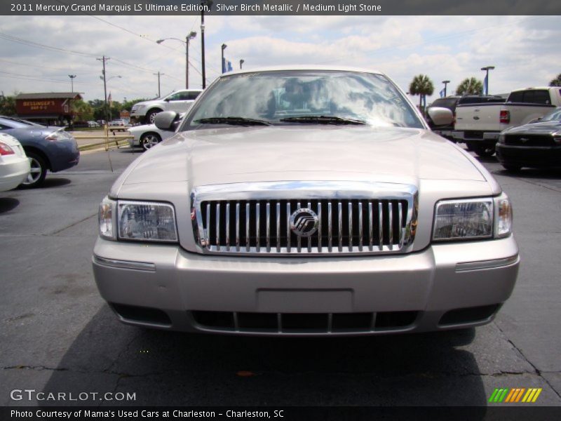 Silver Birch Metallic / Medium Light Stone 2011 Mercury Grand Marquis LS Ultimate Edition