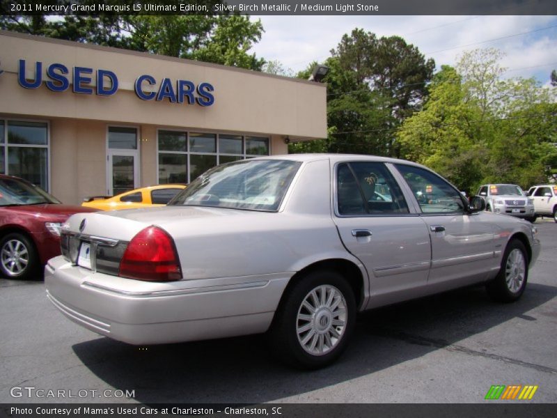 Silver Birch Metallic / Medium Light Stone 2011 Mercury Grand Marquis LS Ultimate Edition