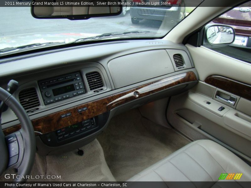 Silver Birch Metallic / Medium Light Stone 2011 Mercury Grand Marquis LS Ultimate Edition