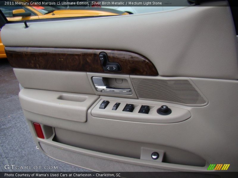 Silver Birch Metallic / Medium Light Stone 2011 Mercury Grand Marquis LS Ultimate Edition