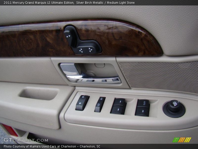 Silver Birch Metallic / Medium Light Stone 2011 Mercury Grand Marquis LS Ultimate Edition