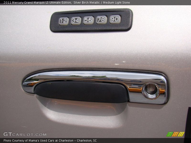 Silver Birch Metallic / Medium Light Stone 2011 Mercury Grand Marquis LS Ultimate Edition