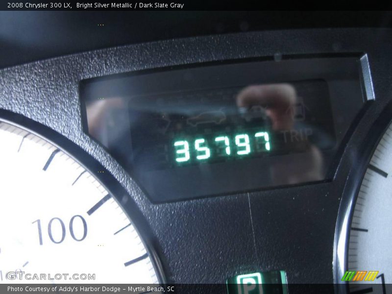 Bright Silver Metallic / Dark Slate Gray 2008 Chrysler 300 LX