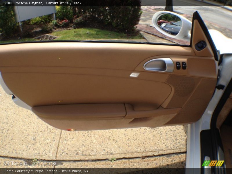 Carrara White / Black 2008 Porsche Cayman