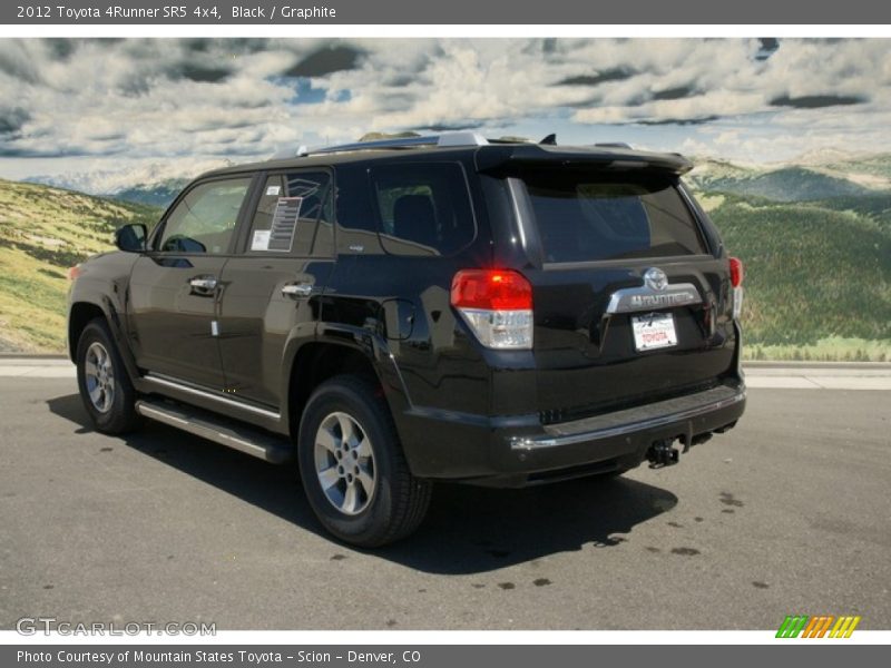 Black / Graphite 2012 Toyota 4Runner SR5 4x4