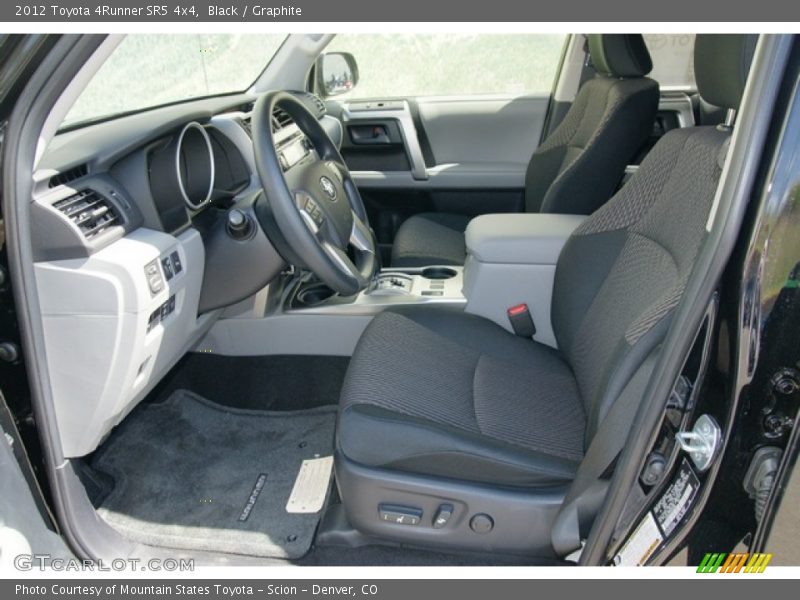 Black / Graphite 2012 Toyota 4Runner SR5 4x4