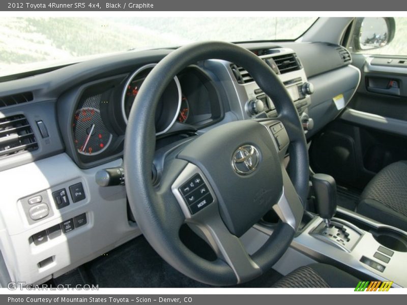 Black / Graphite 2012 Toyota 4Runner SR5 4x4