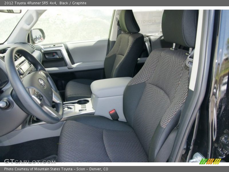 Black / Graphite 2012 Toyota 4Runner SR5 4x4