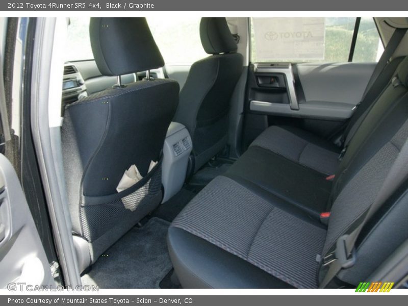 Black / Graphite 2012 Toyota 4Runner SR5 4x4