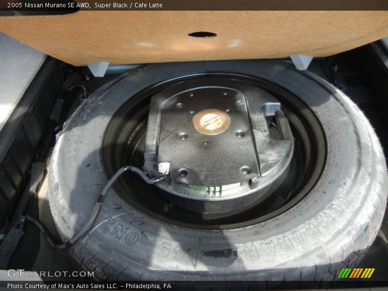 Super Black / Cafe Latte 2005 Nissan Murano SE AWD