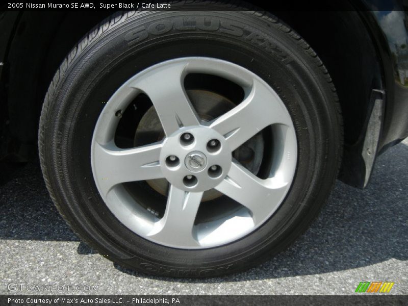 Super Black / Cafe Latte 2005 Nissan Murano SE AWD