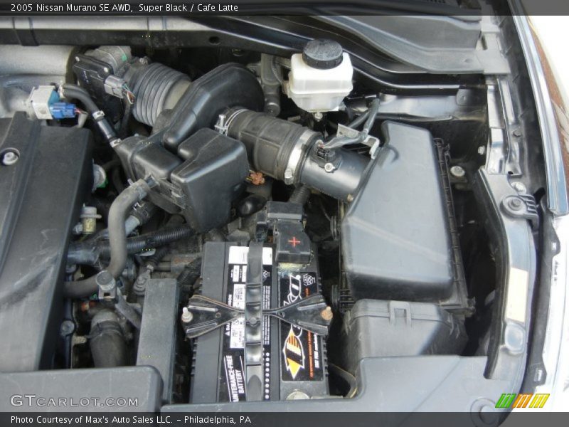 Super Black / Cafe Latte 2005 Nissan Murano SE AWD