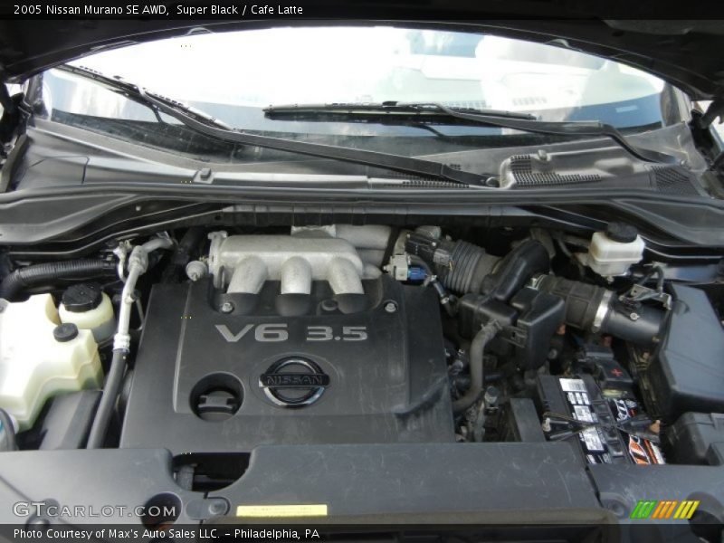 Super Black / Cafe Latte 2005 Nissan Murano SE AWD