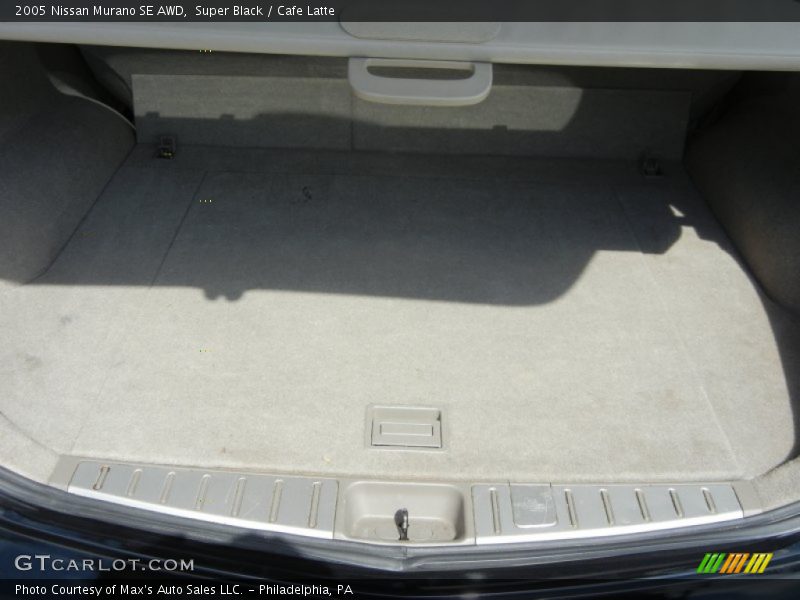 Super Black / Cafe Latte 2005 Nissan Murano SE AWD