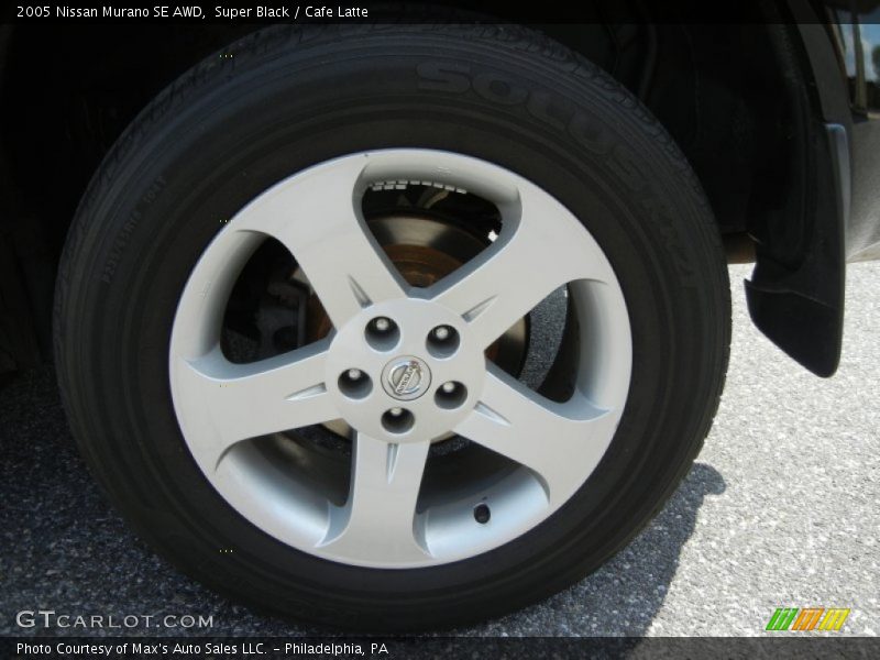 Super Black / Cafe Latte 2005 Nissan Murano SE AWD
